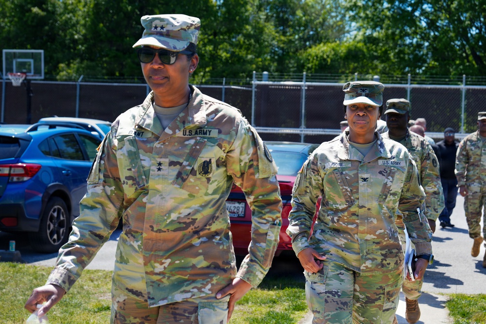 U.S. Army Military District of Washington and Joint Task Force- National Capital Region Commanding General visits Fort Meade May 2026