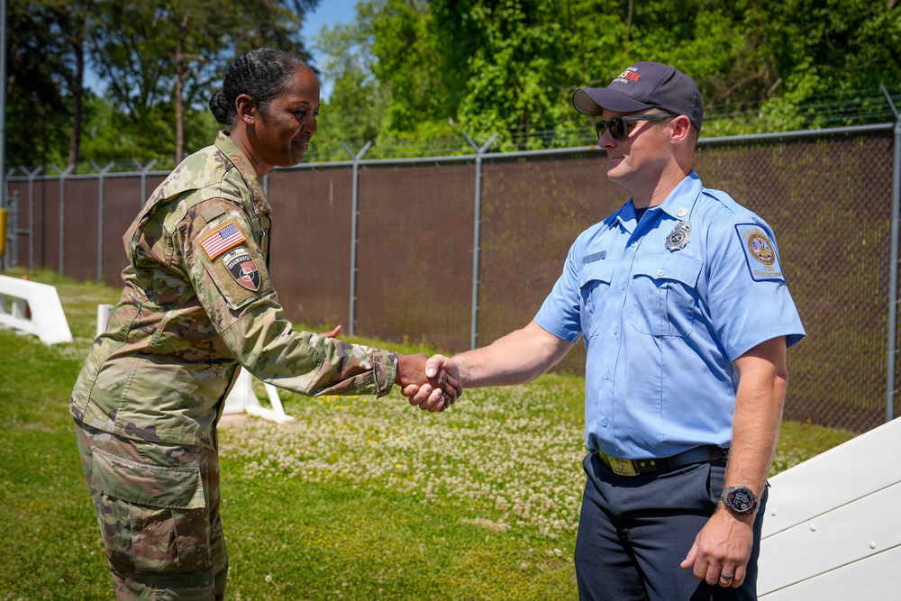 U.S. Army Military District of Washington and Joint Task Force- National Capital Region Commanding General visits Fort Meade May 2026
