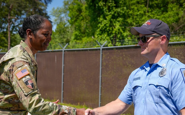 U.S. Army Military District of Washington and Joint Task Force- National Capital Region Commanding General visits Fort Meade May 2026