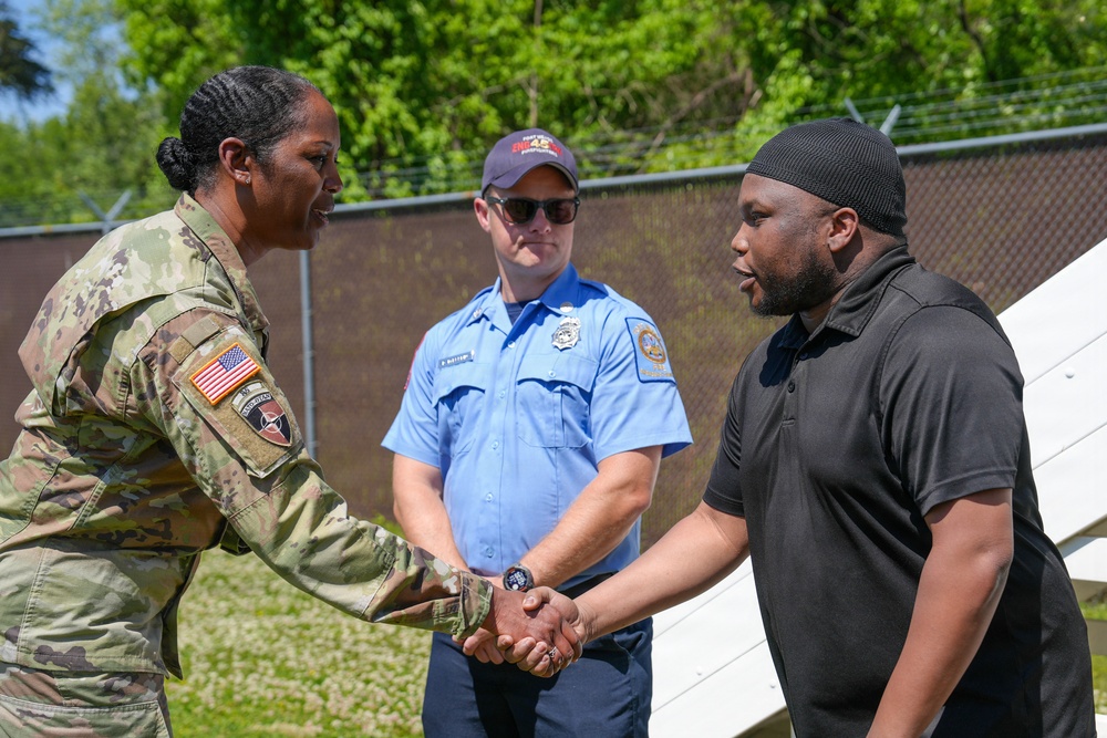 U.S. Army Military District of Washington and Joint Task Force- National Capital Region Commanding General visits Fort Meade May 2026