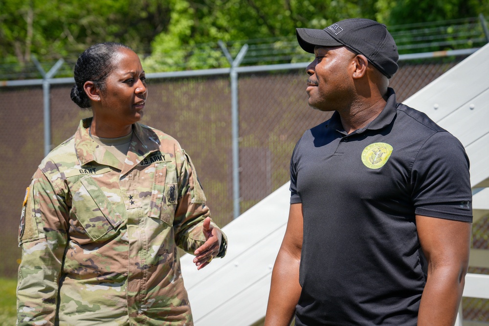 U.S. Army Military District of Washington and Joint Task Force- National Capital Region Commanding General visits Fort Meade May 2026