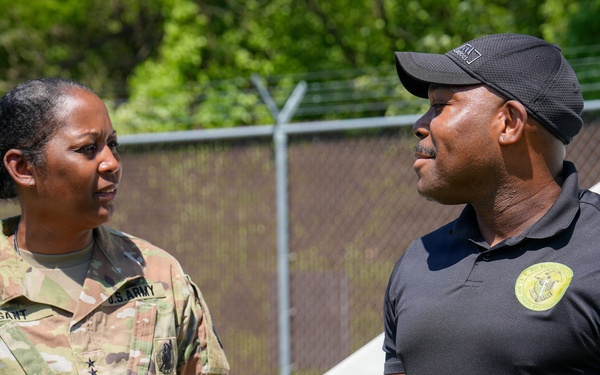 U.S. Army Military District of Washington and Joint Task Force- National Capital Region Commanding General visits Fort Meade May 2026