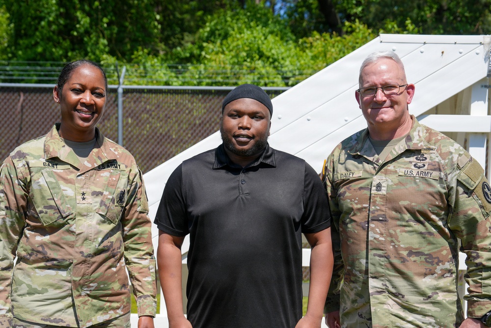 U.S. Army Military District of Washington and Joint Task Force- National Capital Region Commanding General visits Fort Meade May 2026