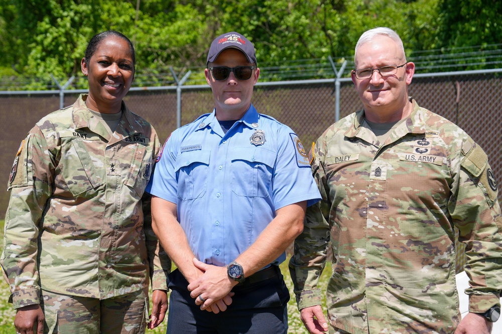 U.S. Army Military District of Washington and Joint Task Force- National Capital Region Commanding General visits Fort Meade May 2026