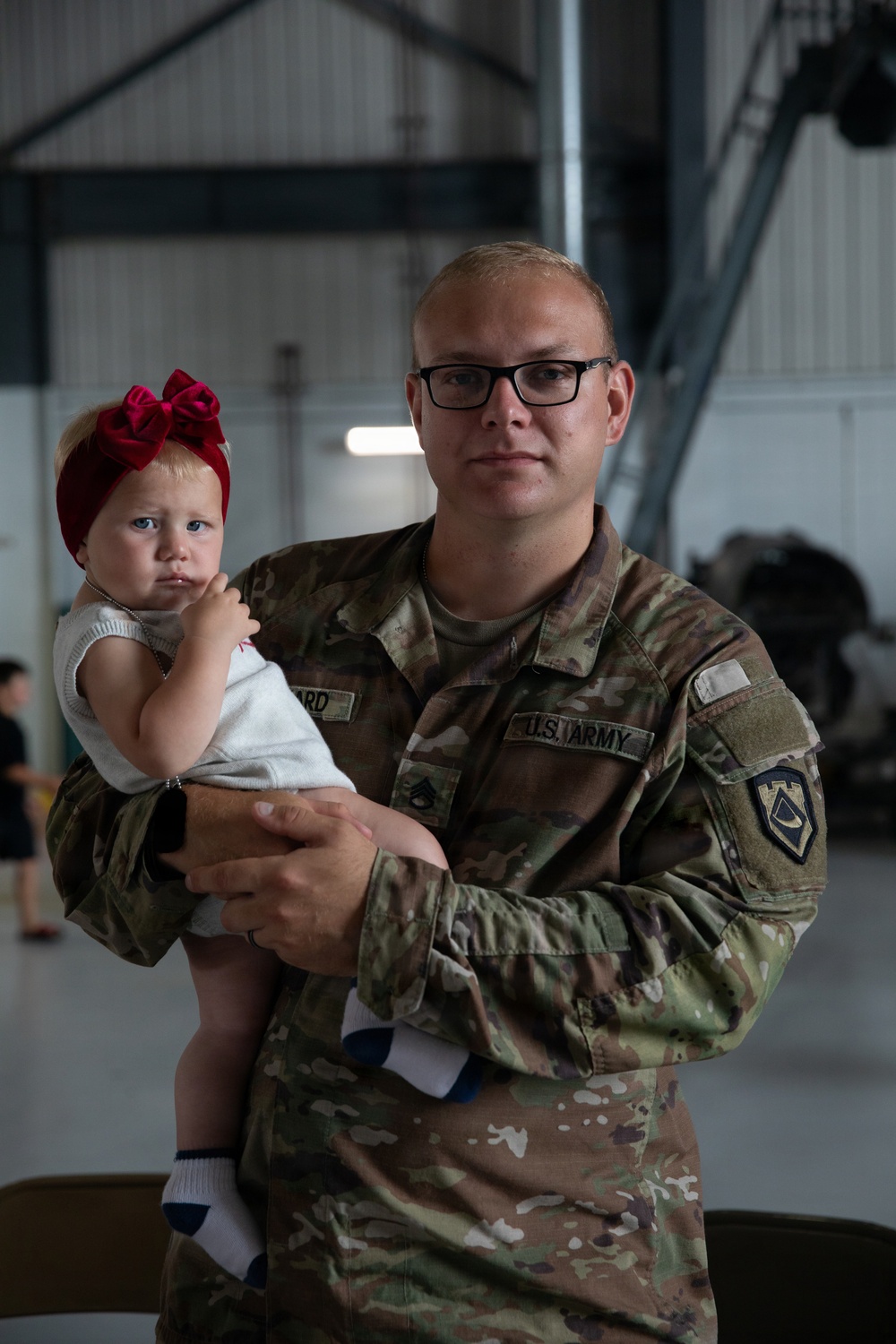 111th Engineer Brigade Soldiers and families send-off