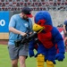 184th Wing gathers for family day at Wind Surge baseball game