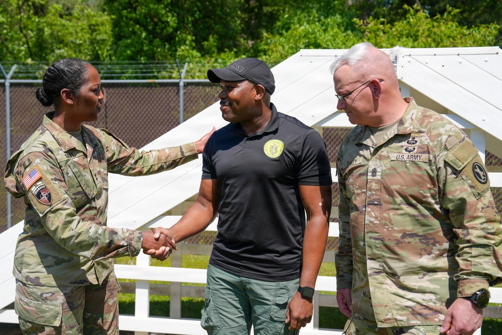 U.S. Army Military District of Washington and Joint Task Force- National Capital Region Commanding General visits Fort Meade May 2026