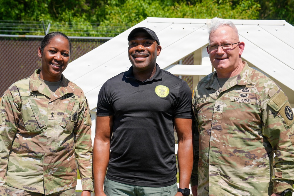 U.S. Army Military District of Washington and Joint Task Force- National Capital Region Commanding General visits Fort Meade May 2026