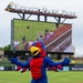 184th Wing gathers for family day at Wind Surge baseball game