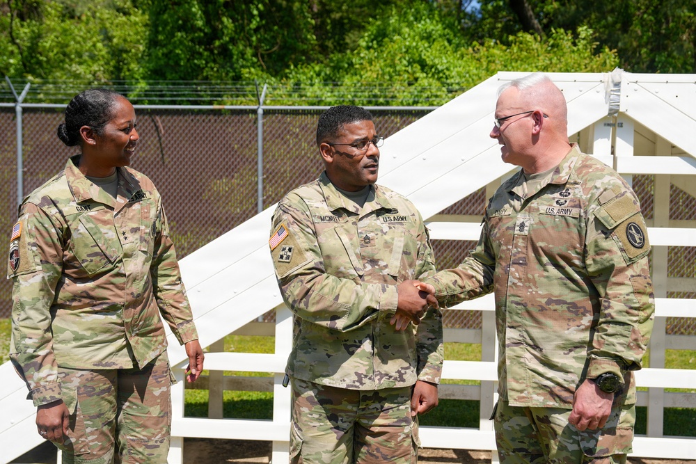 U.S. Army Military District of Washington and Joint Task Force- National Capital Region Commanding General visits Fort Meade May 2026