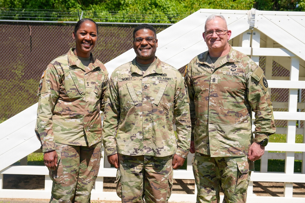 U.S. Army Military District of Washington and Joint Task Force- National Capital Region Commanding General visits Fort Meade May 2026