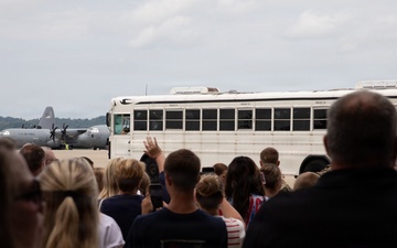 111th Engineer Brigade Soldiers and families send-off