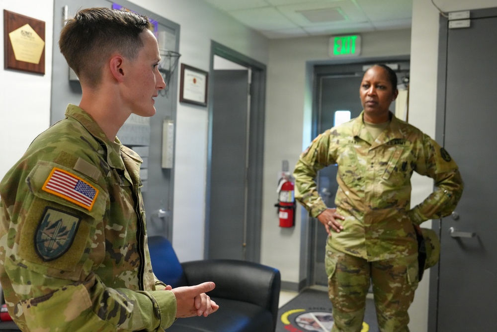 U.S. Army Military District of Washington and Joint Task Force- National Capital Region Commanding General visits Fort Meade May 2026