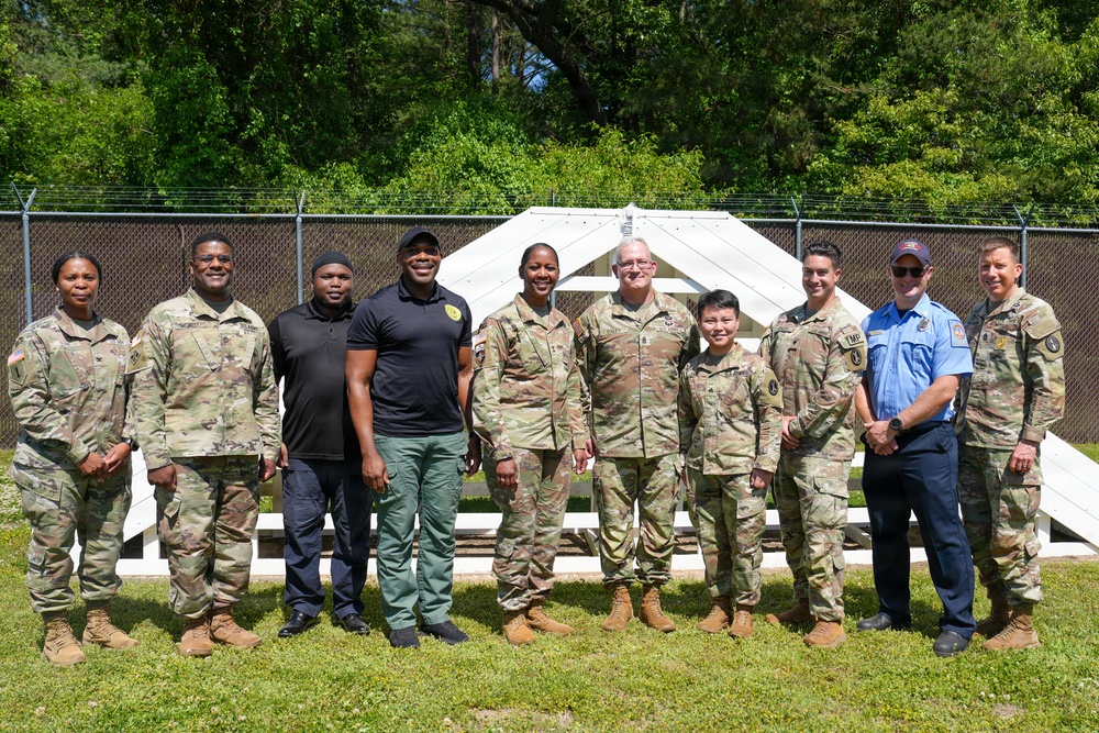 U.S. Army Military District of Washington and Joint Task Force- National Capital Region Commanding General visits Fort Meade May 2026