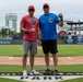 184th Wing gathers for family day at Wind Surge baseball game