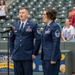 184th Wing gathers for family day at Wind Surge baseball game