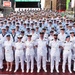INR 250 Times Square Red Steps Group Photo