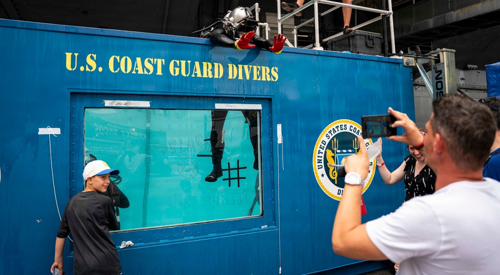 U.S. Coast Guard Diver Demonstration
