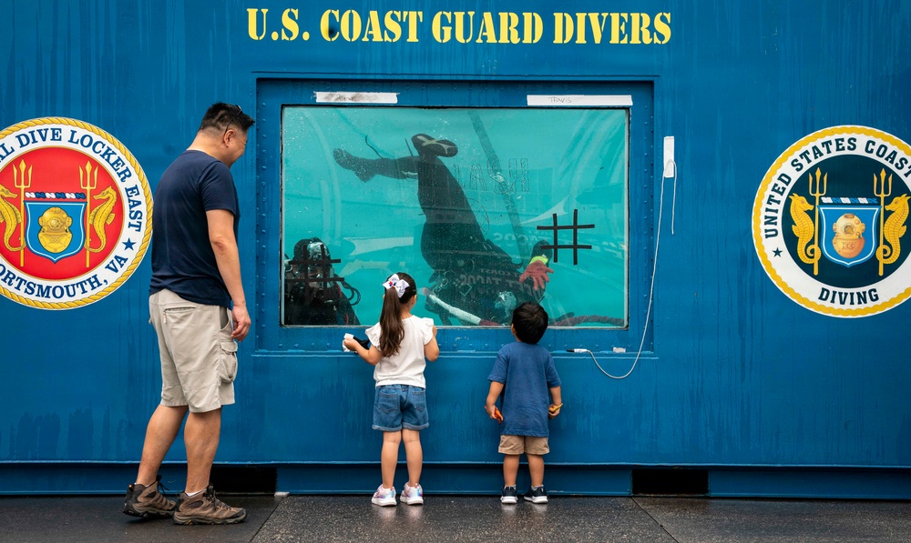 U.S. Coast Guard Diver Demonstration