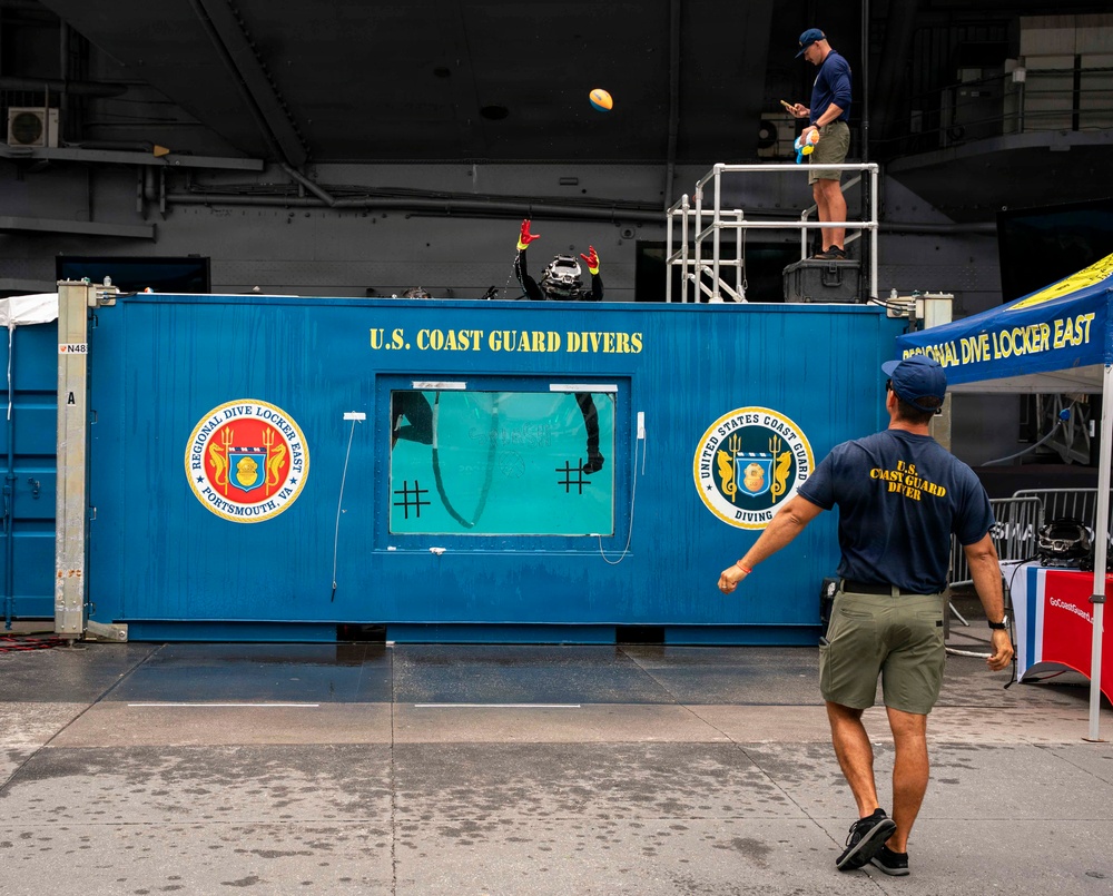 U.S. Coast Guard Diver Demonstration
