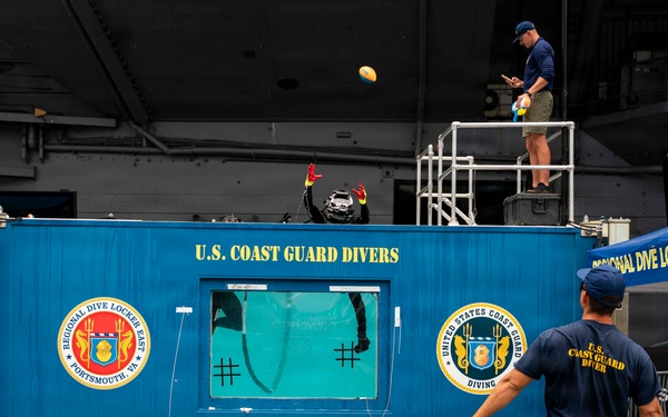 U.S. Coast Guard Diver Demonstration