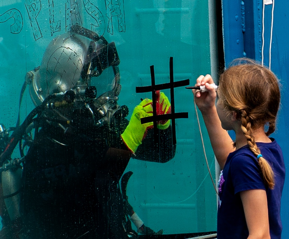 U.S. Coast Guard Diver Demonstration