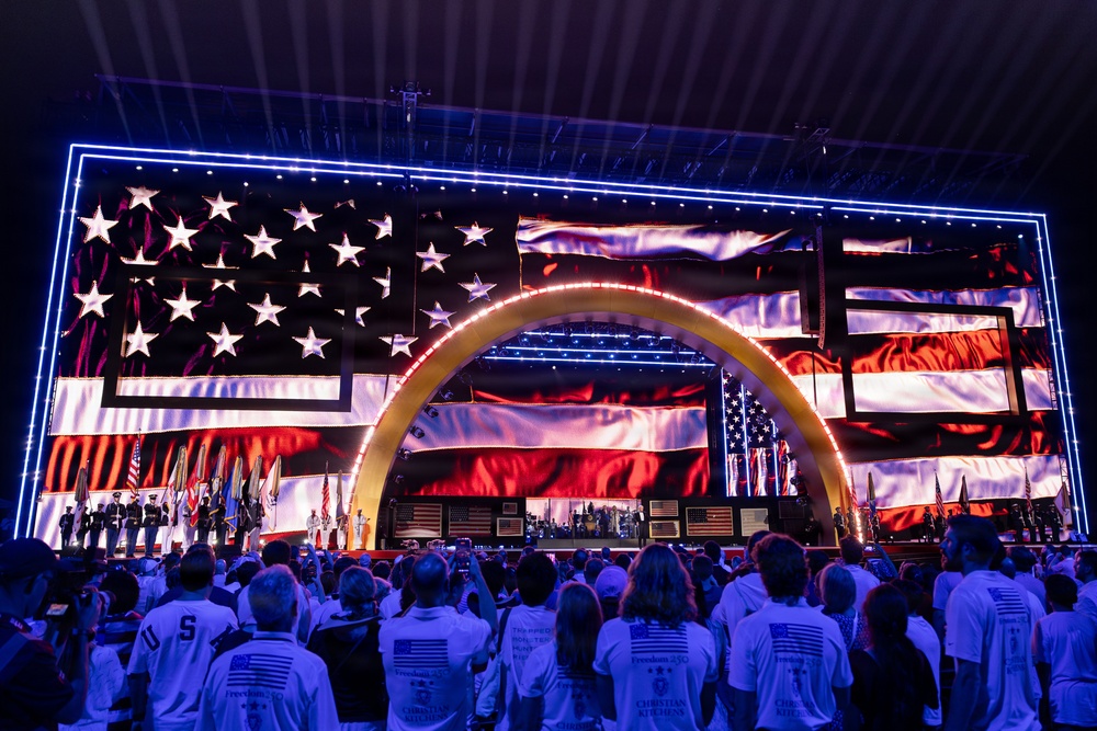 Servicemembers support Salute to America