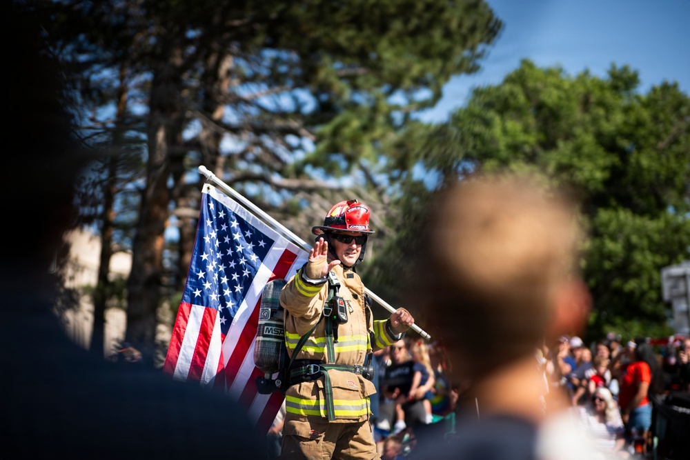 153rd Airlift Wing supports Wyoming's 250th anniversary celebration