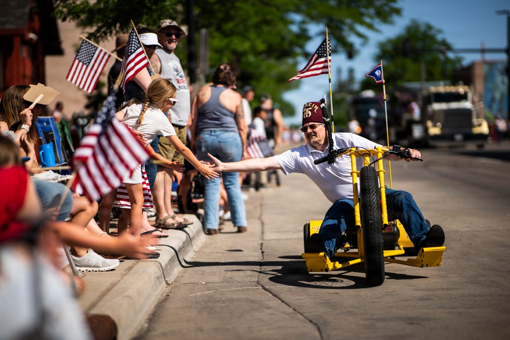 153rd Airlift Wing supports Wyoming's 250th anniversary celebration