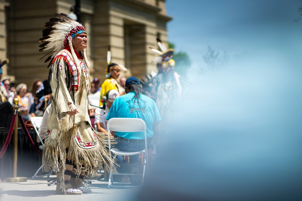 153rd Airlift Wing supports Wyoming's 250th anniversary celebration