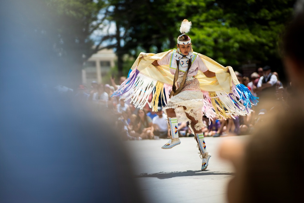 153rd Airlift Wing supports Wyoming's 250th anniversary celebration