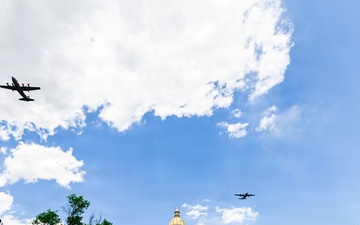 153rd Airlift Wing supports Wyoming's 250th anniversary celebration