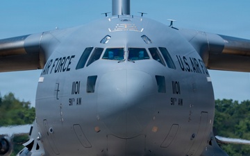 89th Airlift Wing supports strategic airlift operations