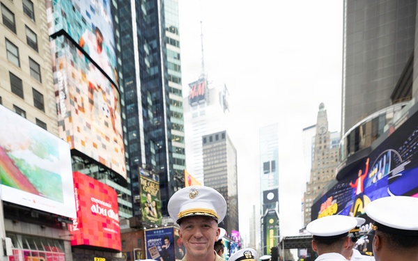 INR 250 Times Square Red Steps
