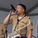 2nd Marine Division and Coast Guard Band Perform at the Intrepid Museum during INR 250