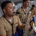 2nd Marine Division and Coast Guard Band Perform at the Intrepid Museum during INR 250