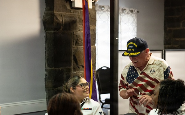 Elk Lodge hosts U.S. Marines and Sailors during INR 250