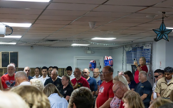 Elk Lodge hosts U.S. Marines and Sailors during INR 250