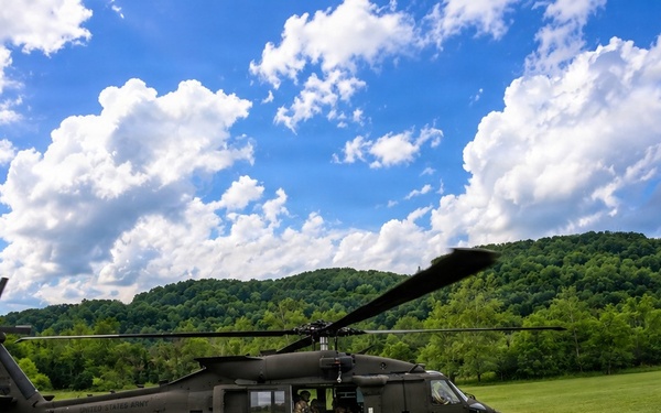 126th Aviation Regiment Annual Training at Camp Dawson