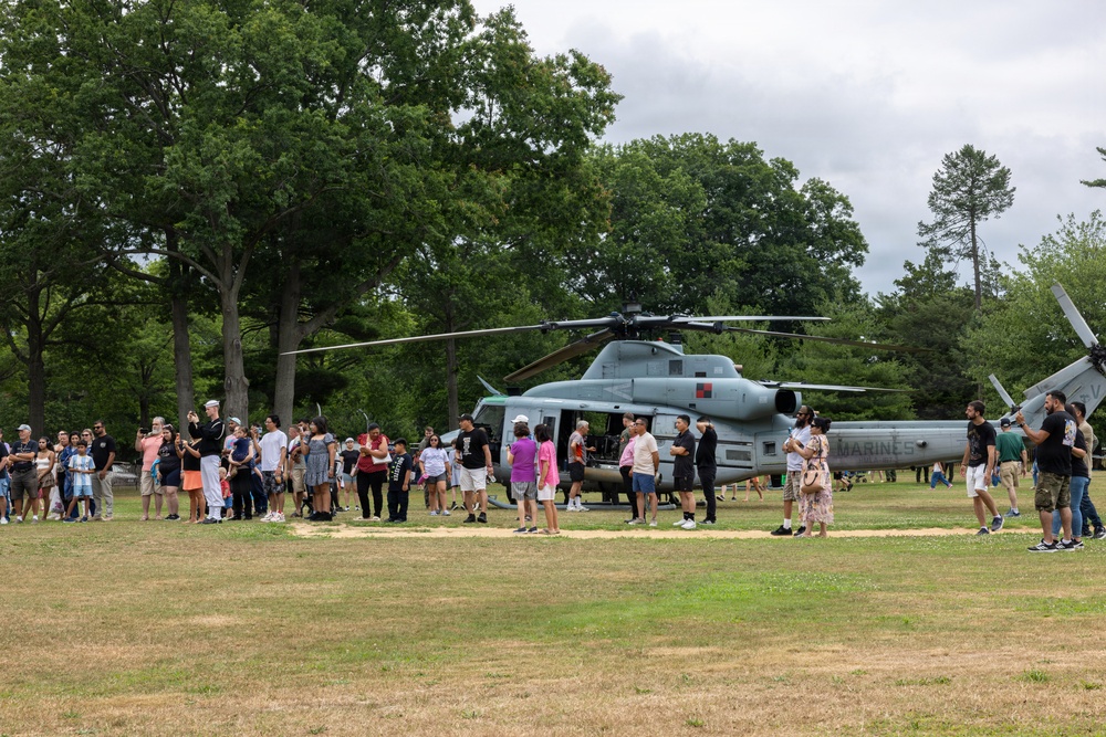 INR 250 U.S. Marine and Navy Static Display at Eisenhower Park