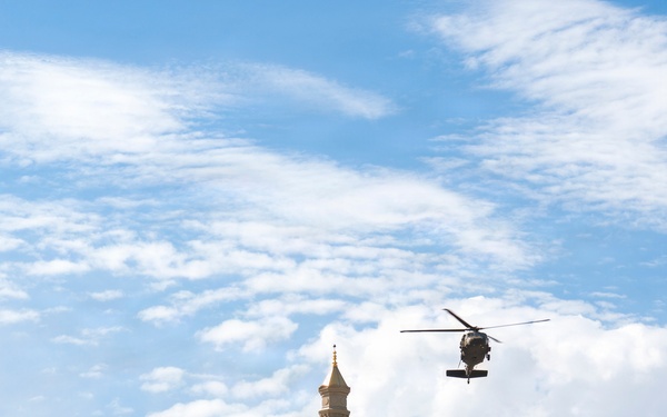 153rd Airlift Wing supports Wyoming's 250th anniversary celebration