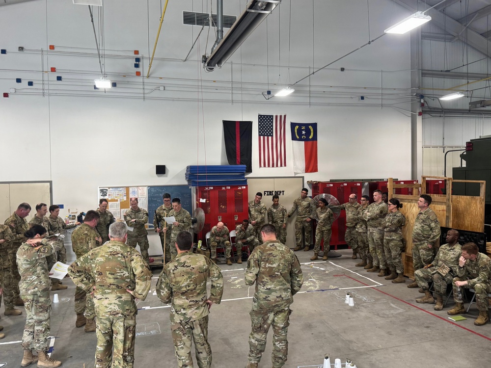Operation Carolina Surge Military Decision Making Process and Combined Arms Rehearsal