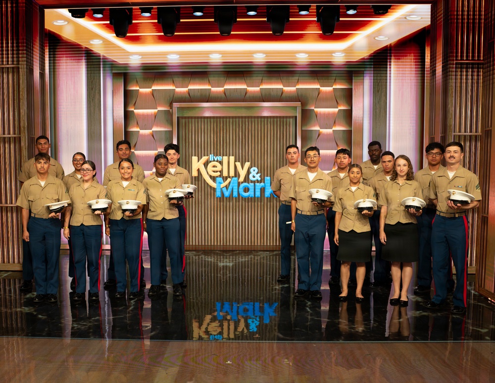 Service Members Attend 'Live with Kelly and Mark'