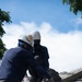 ROK Navy Sailors construct a pagoda at Pearl Harbor for RIMPAC 2026
