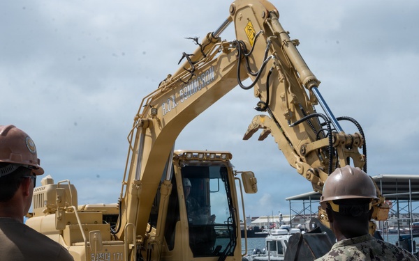 ROK Navy Sailors and U.S. Navy Seabees partner for construction project during RIMPAC 2026