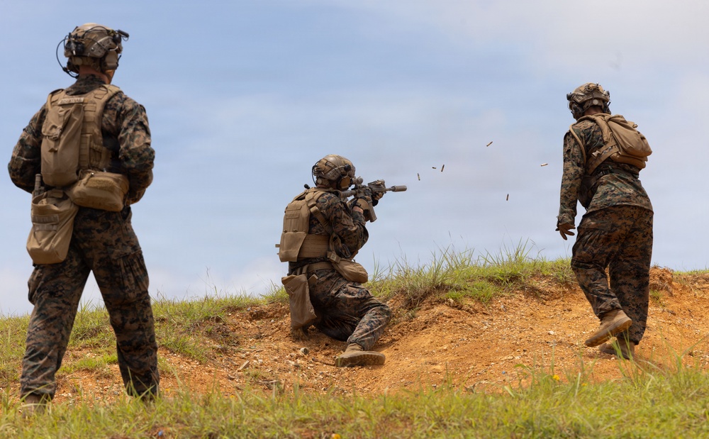 Marines With 3/7 Conduct A M320 Range