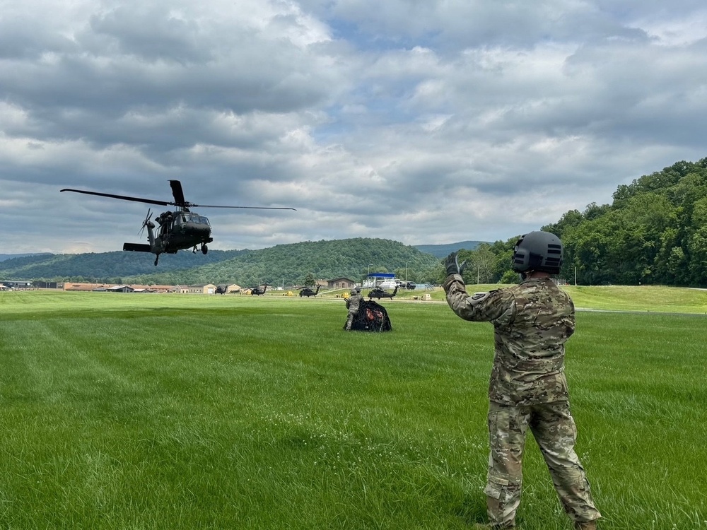 Charlie Company, 131st Aviation Regiment Annual Training at Camp Dawson