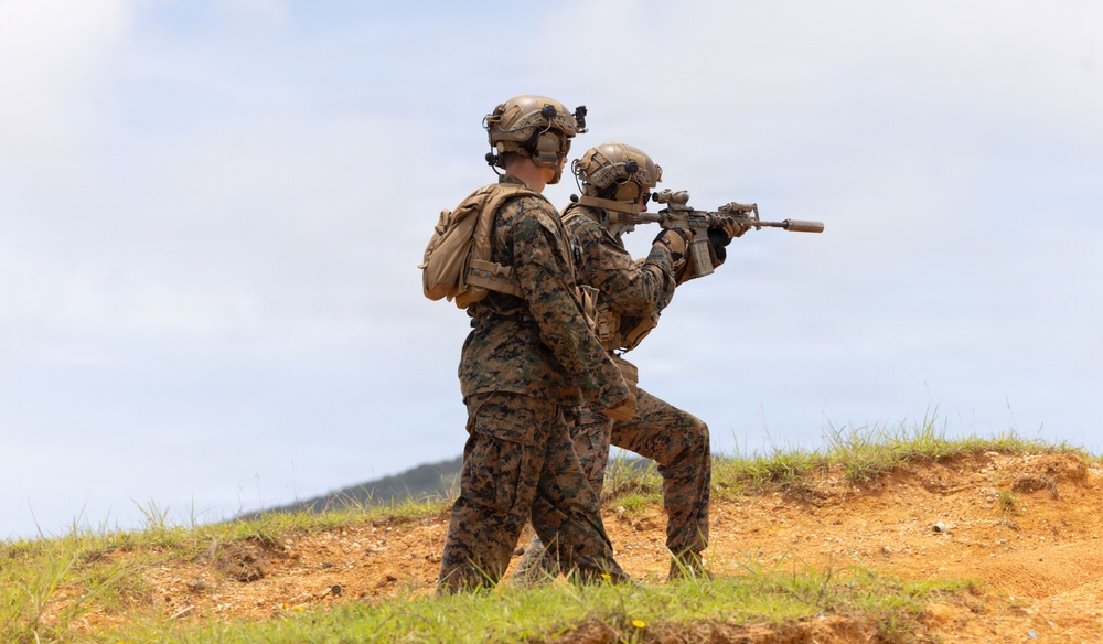 Marines With 3/7 Conduct A M320 Range