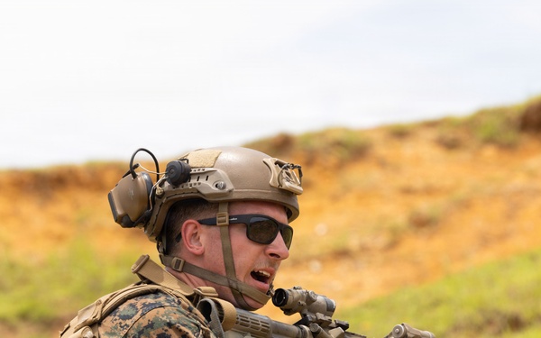 Marines With 3/7 Conduct A M320 Range
