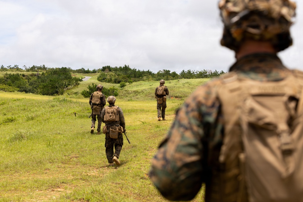 Marines With 3/7 Conduct A M320 Range